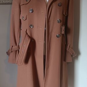 BCBGMaxAzria Tan Trench Coat